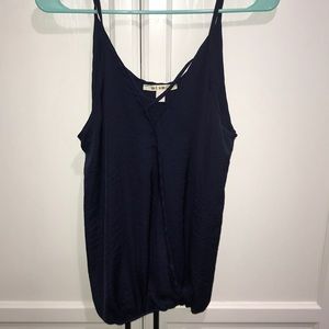 Navy blue tank top